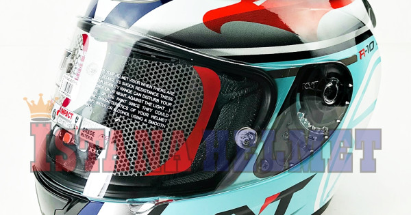Helm kyt full deals face r10 aqua
